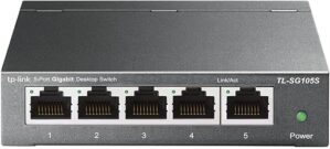 TP-Link TL-SG105S 5 Port Gigabit Ethernet Switch