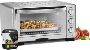 TOB-1010FR Toaster Oven Broiler Bundle