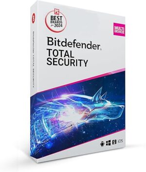 Bitdefender Total Security 2024 Antivirus Suite - 10 Device
