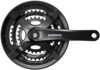 SHIMANO Tourney FC-TY501 Crankset – 175mm, Black