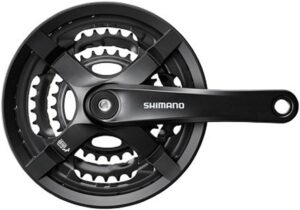 SHIMANO Tourney FC-TY501 Crankset - 175mm, Black