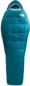 THE NORTH FACE Trail Lite Down Sleeping Bag, Long/Right, Blue Coral