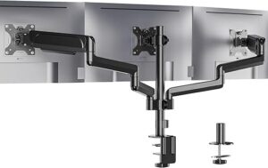 WALI Triple Monitor Stand Desk Mount GSDM003