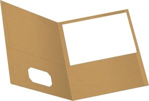 Oxford Two-Pocket Folders, Letter Size, 78542