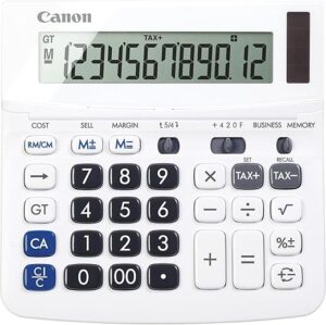 Canon TX-220TSII Standard Function Calculator, White