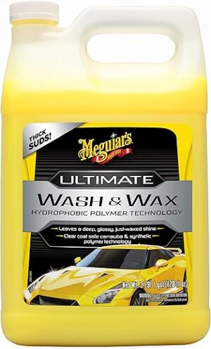 Meguiar's Ultimate Wash And Wax Car Cleaner, 1 Gallon