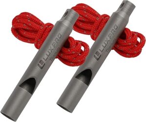 LUXPRO Ultra-Light Titanium Whistle - LP73