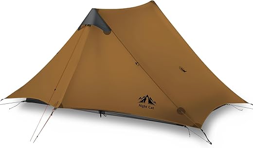 Night Cat Ultralight 1-Person Backpacking Tent Waterproof