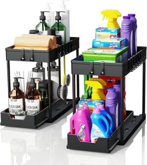 artzon Under Sink 2-Tier Basket Organizer