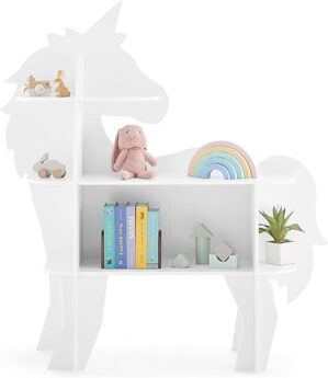 Delta Children Unicorn Bookcase - Greenguard Gold Certified