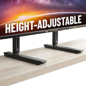 ECHOGEAR Universal Large TV Stand - Adjustable Base