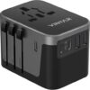 VINTAR Universal Travel Adapter With 6A USB Ports