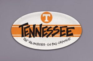 Magnolia Lane University Of Tennessee Volunteers Football Platter