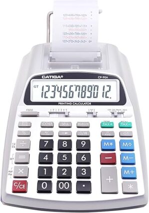 CATIGA Upgraded 2024 Printing Calculator Adding Machine