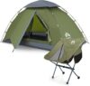 Night Cat Upgraded Backpacking Tent With Ultralight Chair
