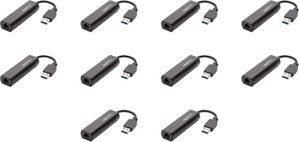 Amazon Basics USB 3.0 to Gigabit Ethernet Adapter, Black