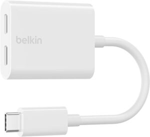 Belkin USB-C Audio + Charge Adapter, 60W Fast Charging
