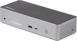 StarTech.com USB C Dock - 4K 60Hz Quad Monitor