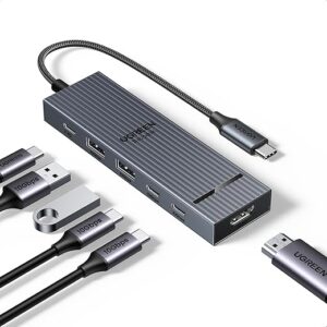 UGREEN USB-C Hub 6 In 1 10Gbps