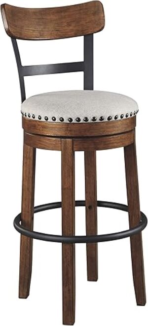 Signature Design by Ashley Valebeck 30" Farmhouse Pub Height Barstool