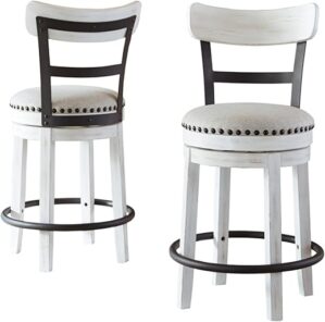 Signature Design by Ashley Valebeck Modern Swivel Counter Barstool