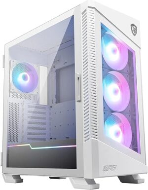 msi Velox 100R White Mid-Tower Case
