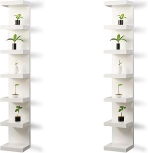 home stuff Wall Shelf Unit, 11 3/4x74 3/4