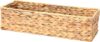 Household Essentials Water Hyacinth Rectangular Storage Basket