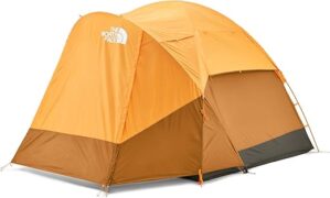 THE NORTH FACE Wawona 4P, Brown Orange/Tan/Green, OS