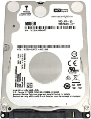 WD5000LUCT 500GB 2.5inch