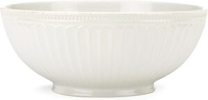Lenox White French Perle Groove Serve Bowl