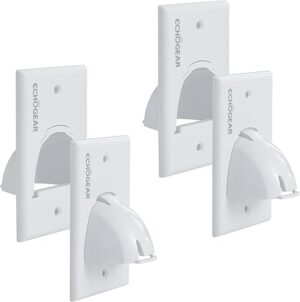 ECHOGEAR White In Wall Cable Hider - 2 Pack