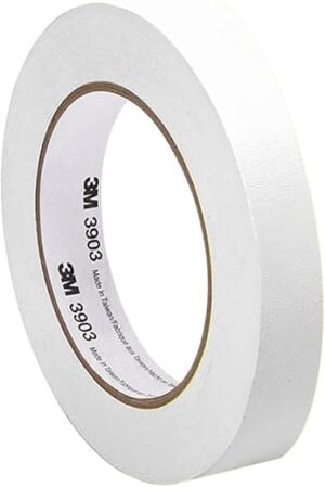 3M White Vinyl/Rubber Adhesive Duct Tape 3903