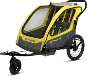 Schwinn Willow River Double Trailer With Stroller