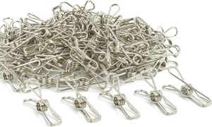 JDYOOMI Wire Clothespins Laundry Clips - 100 Pack