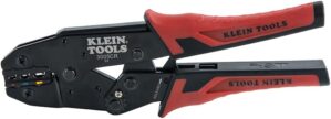 Klein Tools Wire Crimper Tool, Ratcheting Terminal 3005CR