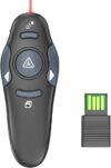 SSPONT Wireless Presentation Clicker with Laser Pointer