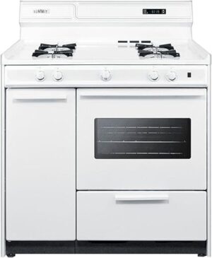 SUMMIT WNM4307KW Kitchen Cooking Range, White