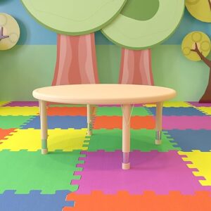 Flash Furniture Wren 45" Round Adjustable Activity Table