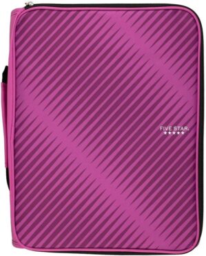 Five Star Zipper Binder, 2 Inch, 6 Pocket, 72540
