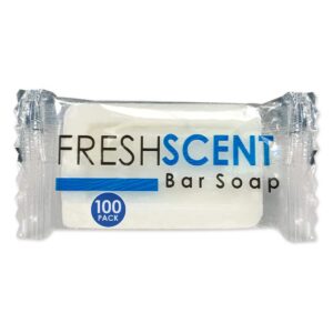 Freshscent 0.5 Oz Bar Soap [100 Pack] Hotel Size