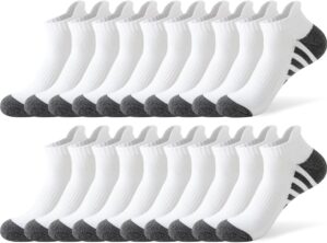 JOYNÉE 10 Pairs Men's Athletic Running Socks