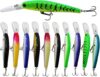 JSHANMEI 10pcs Fishing Lures Hard Bait Kit