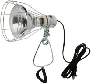 Woods 18/2 Gauge Brooder Heat Lamp, Black