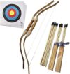 Adventure Awaits! 2-Pack Handmade Wooden Bow And Arrow Set