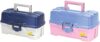 Plano 2-Tray Tackle Box, Blue Metallic, 620206