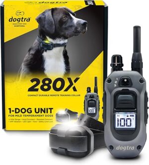 Dogtra 280X E-Collar With Remote, 1/2 Mile Range