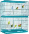 Yaheetech 2Pcs Metal Parrot Cage For Small Birds