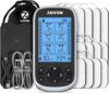 AUVON 3-in-1 TENS Unit Muscle Stimulator