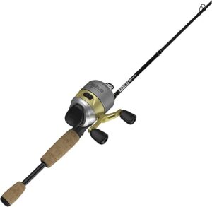 Zebco 33 Gold Spincast Reel & Fishing Rod Combo